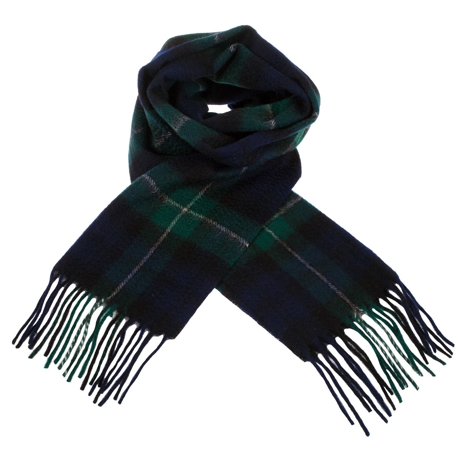 Cashmere Scottish Tartan Clan Scarf FORBES Dunedin Cashmere