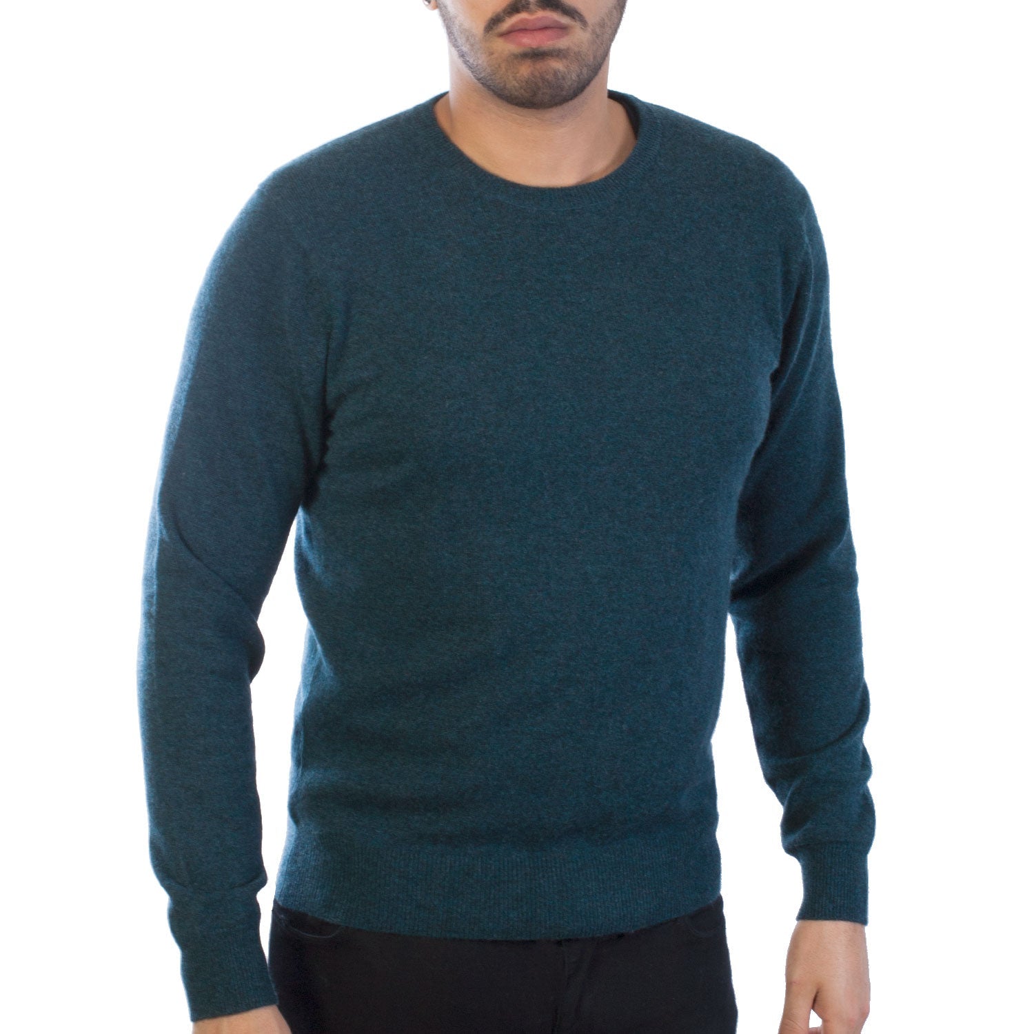 Men's Dunedin Cashmere 100% Cashmere Cr Lugano - Dunedin Cashmere