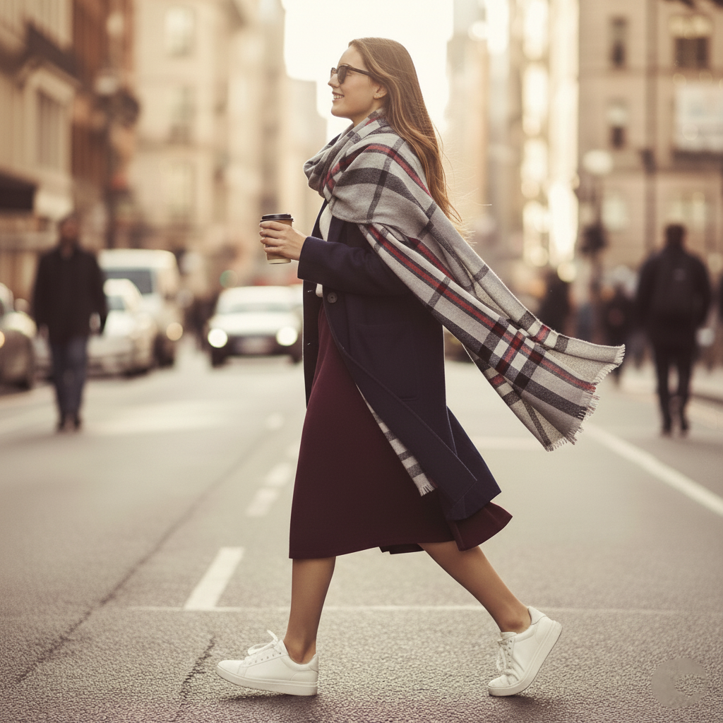 Classic. Calm. Confident. Meet the Thomson Grey Tartan