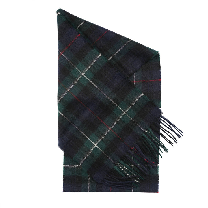 Tartan Weaving Mill 100% Pure Cashmere Scarf – Made in Scotland - MacKenzie