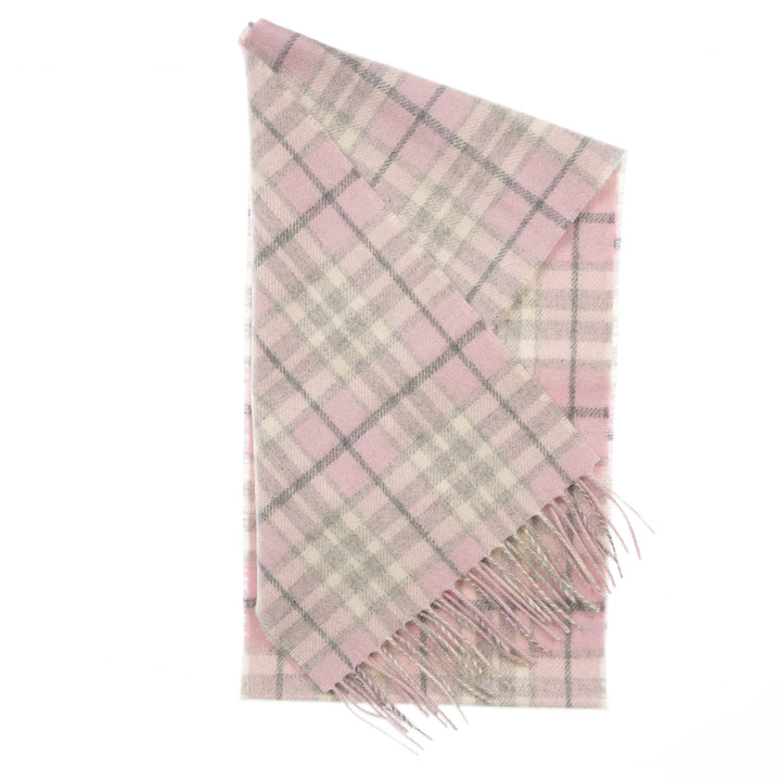 Tartan Weaving Mill 100% Pure Cashmere Scarf – Made in Scotland - THOMSON PINK