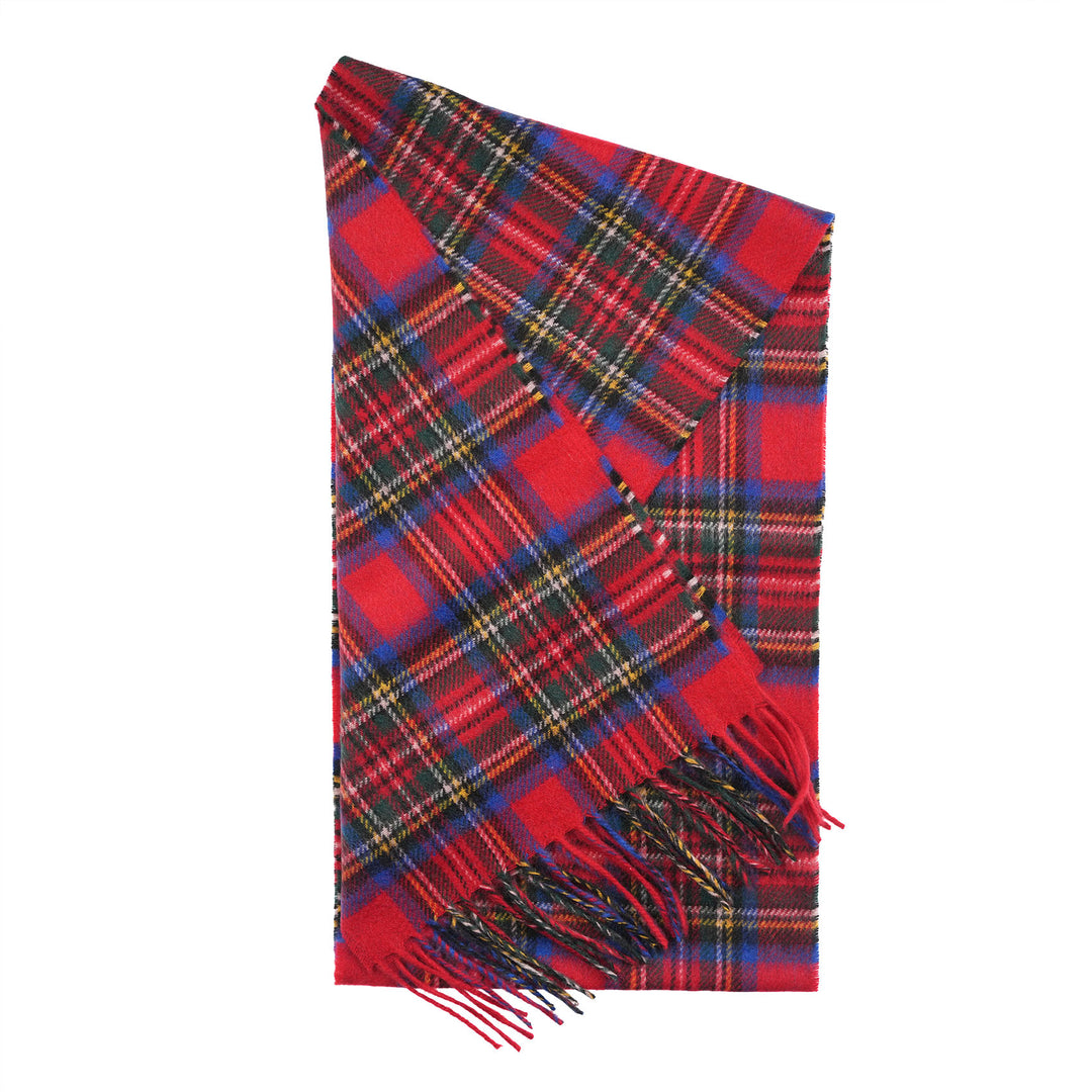 Tartan Weaving Mill 100% Pure Cashmere Scarf – Made in Scotland - STEWART ROYAL