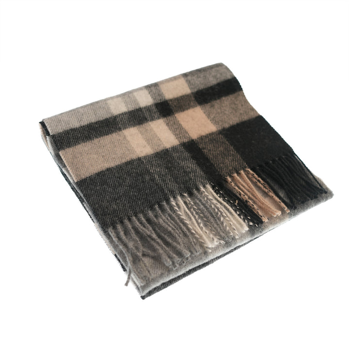 100% Lambswool Scarf – Traditional Tartan &amp; Check Designs - Made in Scotland - Fashion Natural