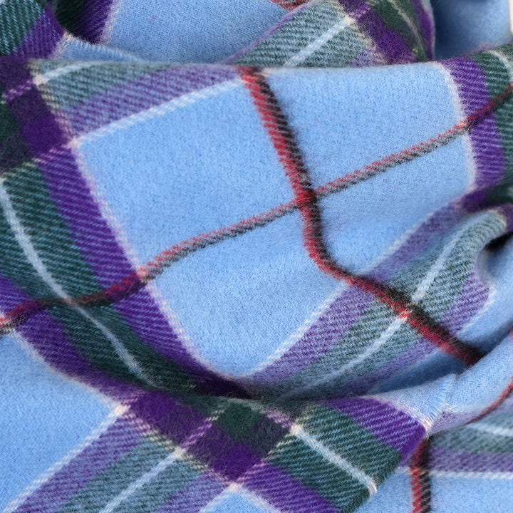 100% Lambswool Scarf – Traditional Tartan &amp; Check Designs - Made in Scotland - World Peace Tartan