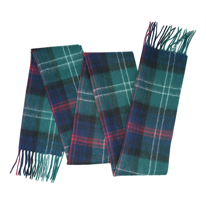 Tartan of Scotland 100% Pure New Wool Clan Scarf - Sutherland Old