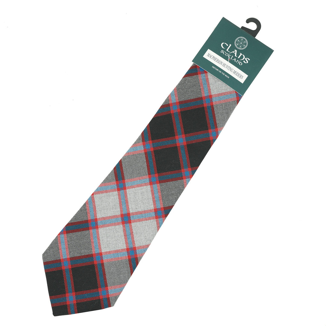 Traditional Scottish Clan Tartan Tie – Traditional Plaid Necktie - MACPHERSON HUNTING