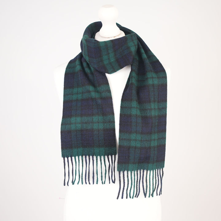 Kids 100% Cashmere Mini Scarf by Edinburgh Cashmere - Soft Luxury Children’s Scarf - Black Watch