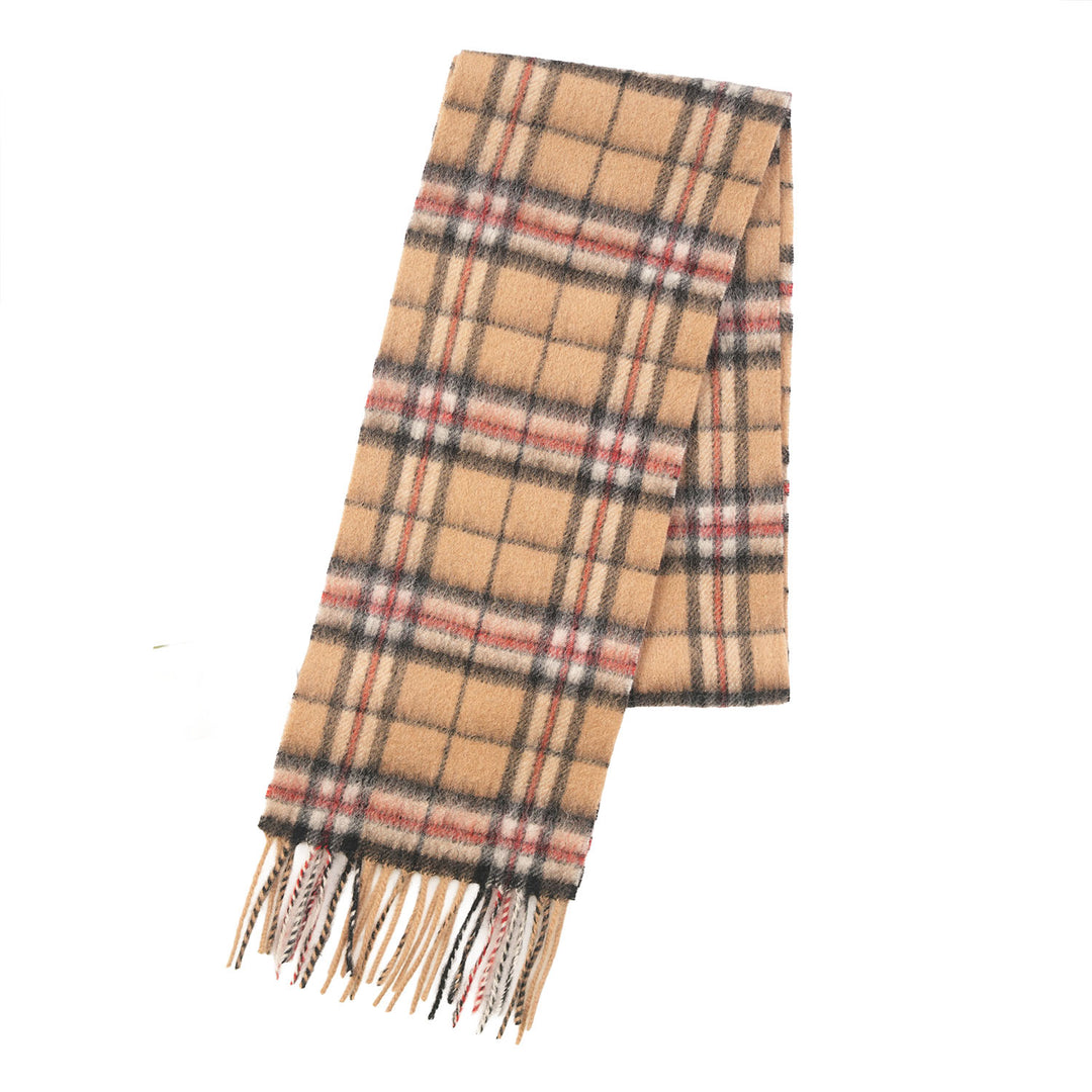 Kids 100% Lambswool Mini Scarf - Soft Luxury Children’s Winter Scarf - Thomson Camel