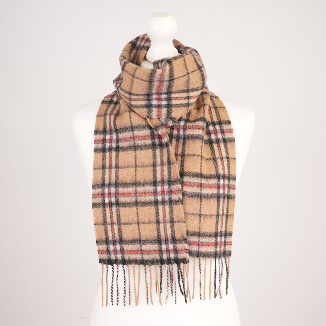Kids 100% Cashmere Mini Scarf by Edinburgh Cashmere - Thomson Camel