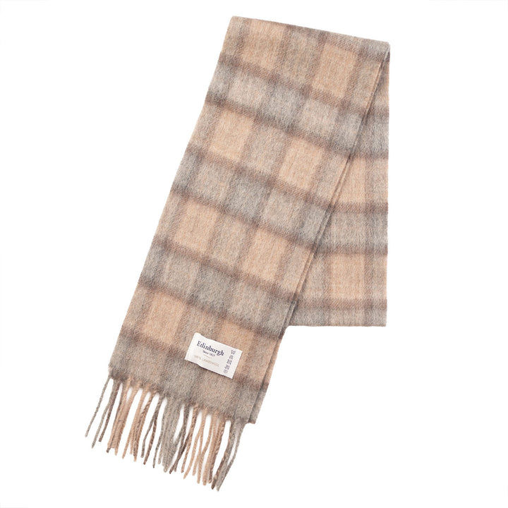 Kids 100% Lambswool Mini Scarf - Soft Luxury Children’s Scarf - Mackellar Natural