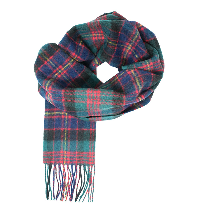 Tartan of Scotland 100% Pure New Wool Clan Scarf - Cameron of Erracht