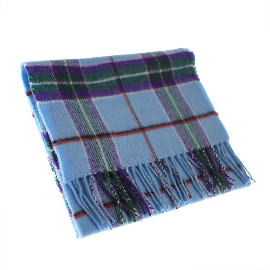 100% Lambswool Scarf – Traditional Tartan &amp; Check Designs - Made in Scotland - World Peace Tartan