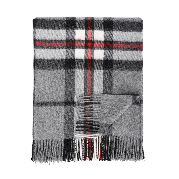 100% Pure Lambswool Blanket Throw – Luxury Soft Warm Wool Blanket - Home Décor - THOMSON GREY