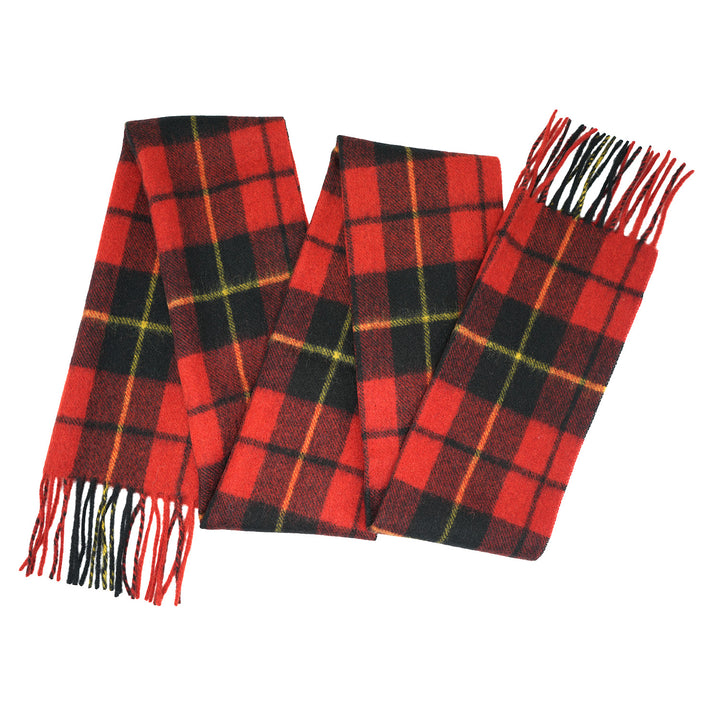 Tartan of Scotland 100% Pure New Wool Clan Scarf - Wallace