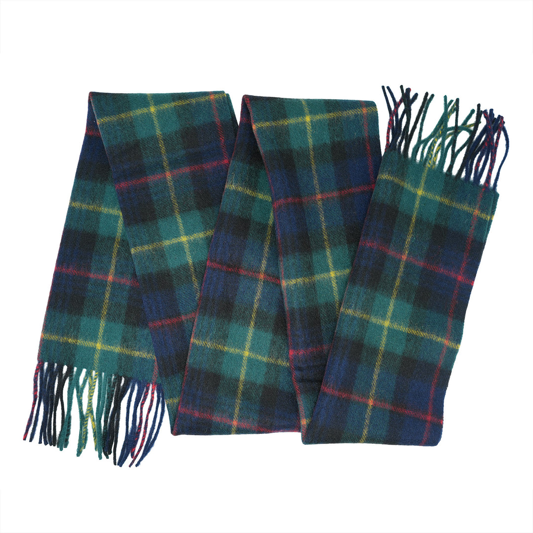 Tartan of Scotland 100% Pure New Wool Clan Scarf - Farquharson