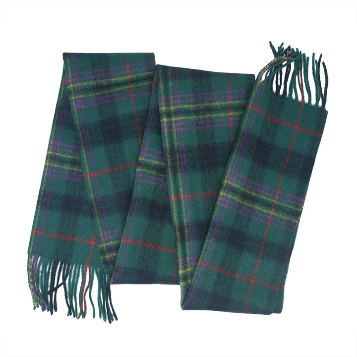 Tartan of Scotland 100% Pure New Wool Clan Scarf - Kennedy