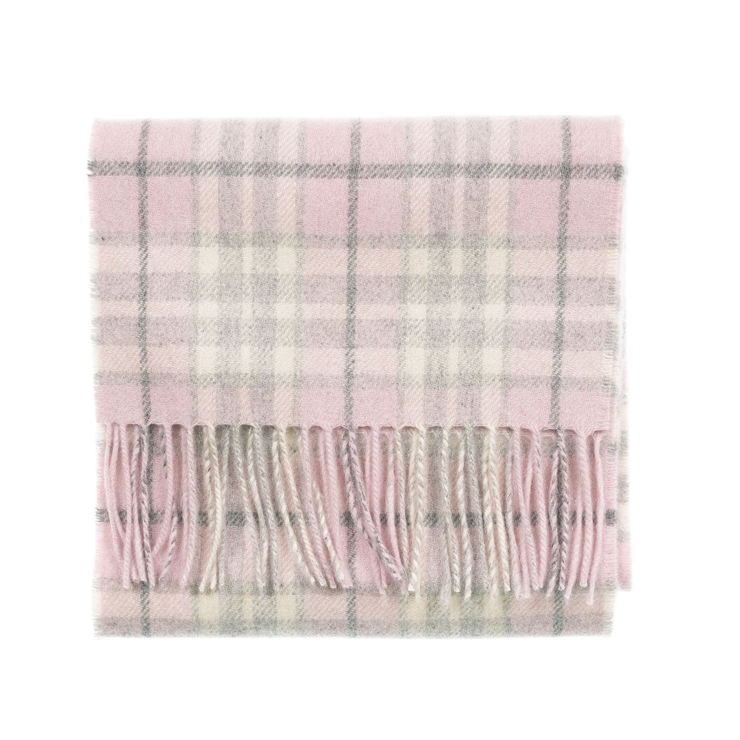 Tartan Weaving Mill 100% Pure Cashmere Scarf – Made in Scotland - THOMSON PINK