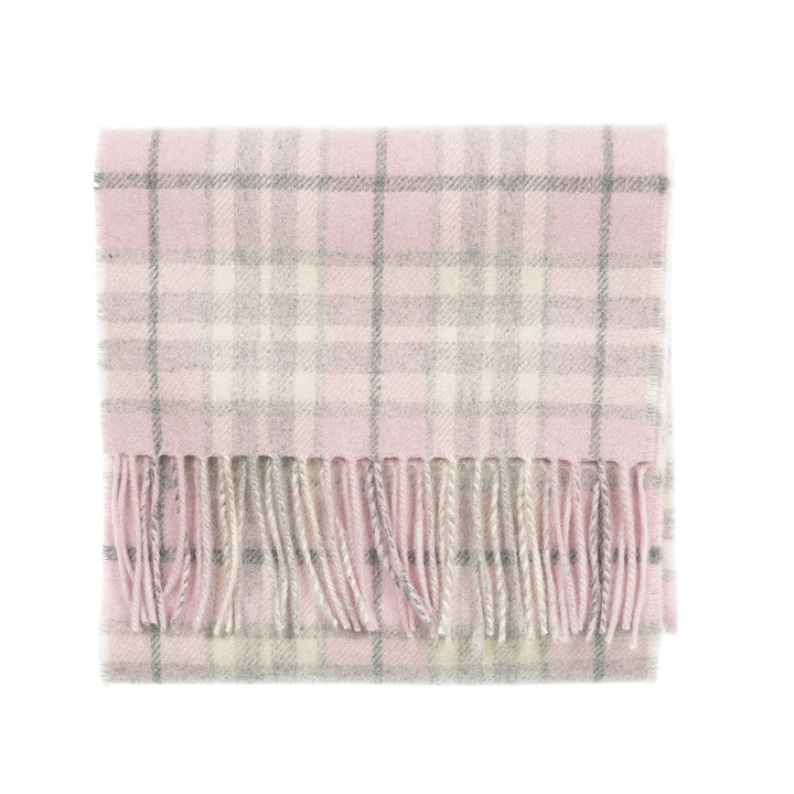 Tartan Weaving Mill 100% Pure Cashmere Scarf – Made in Scotland - THOMSON PINK