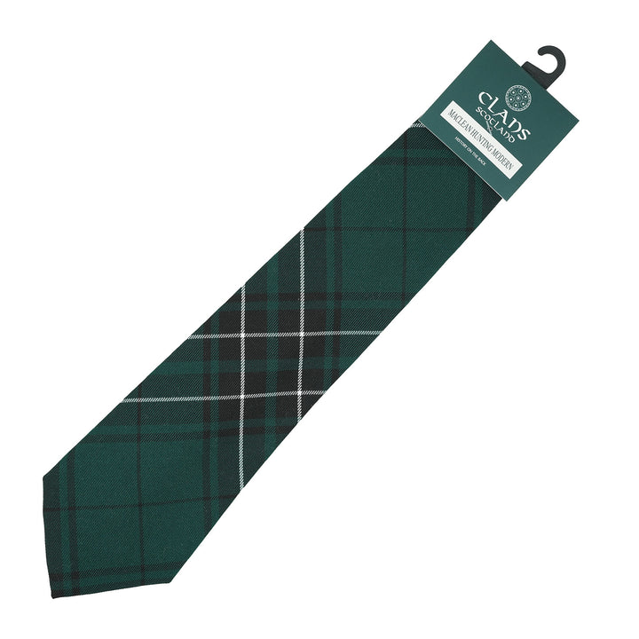 Traditional Scottish Clan Tartan Tie – Traditional Plaid Necktie - MACLEAN HUNTING