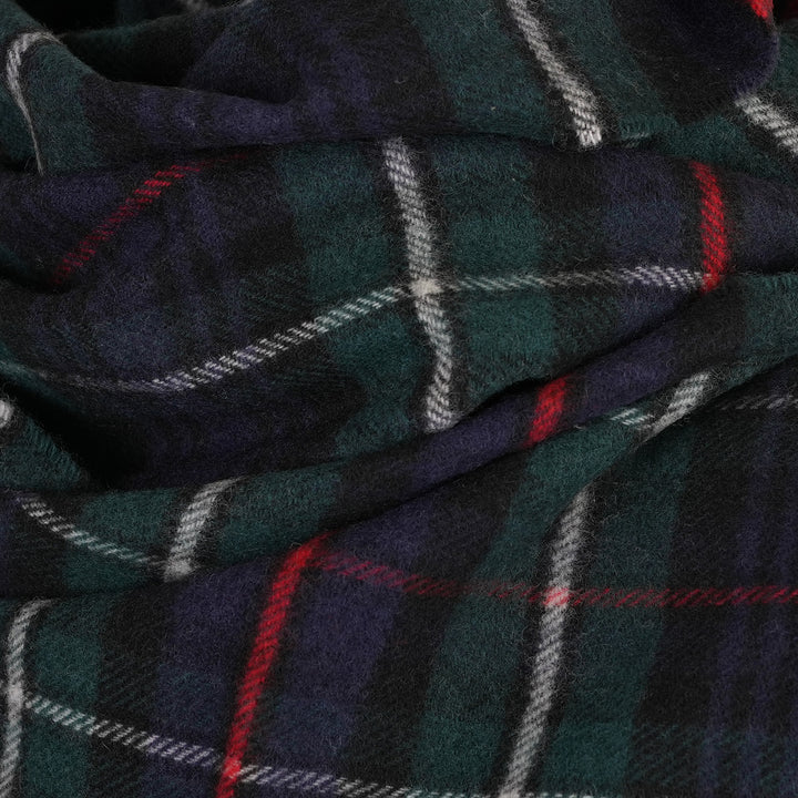 100% Lambswool Scarf – Traditional Tartan &amp; Check Designs - Made in Scotland - Mckenzie