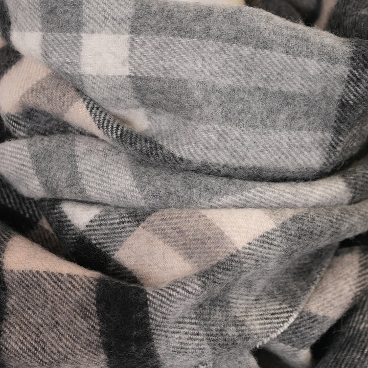 100% Lambswool Scarf – Traditional Tartan &amp; Check Designs - Made in Scotland - Fashion Natural