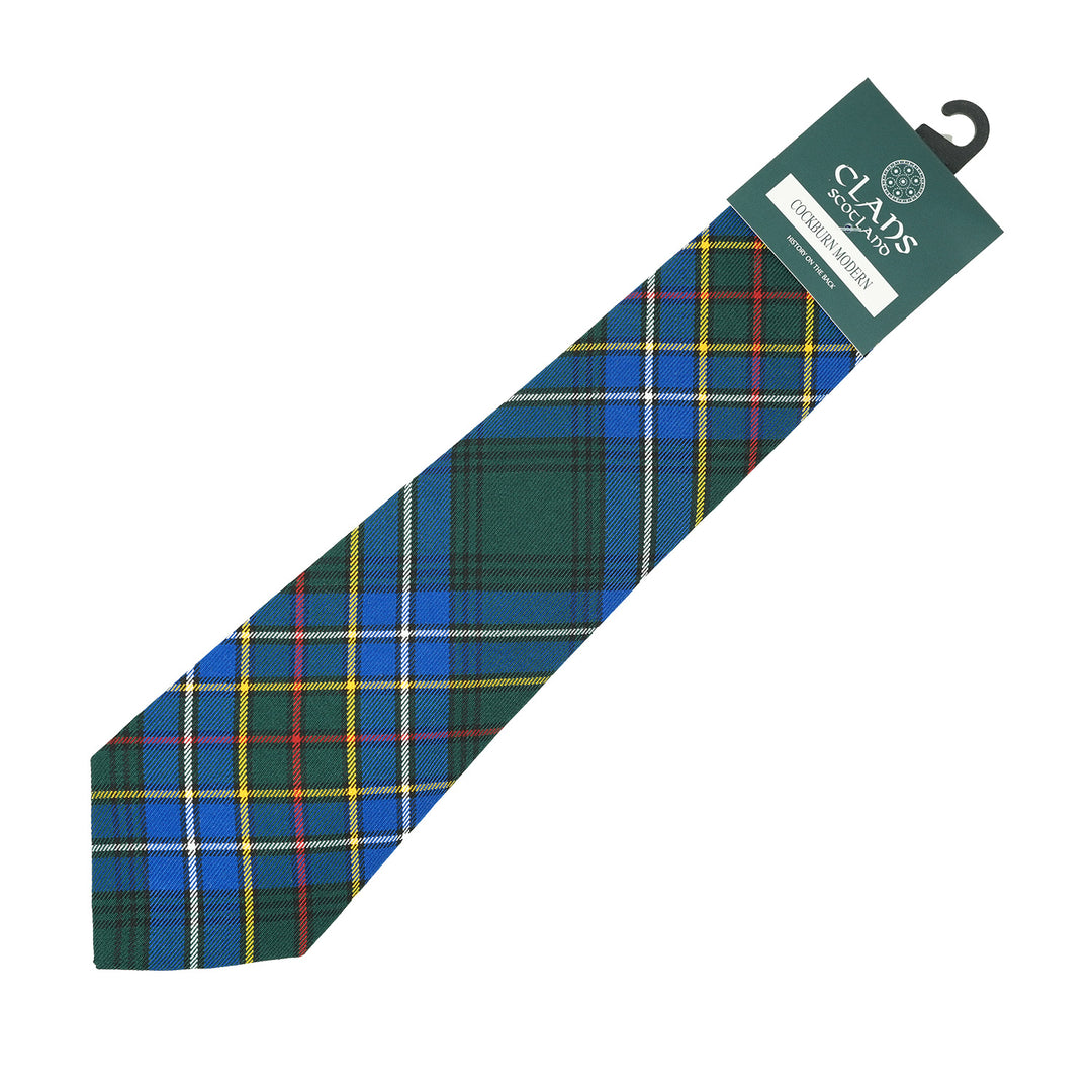 Traditional Scottish Clan Tartan Tie – Traditional Plaid Necktie - COCKBURN