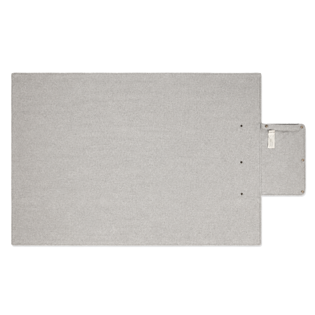 Woodside Travel Picnic Blanket with Carry Strap - Grey