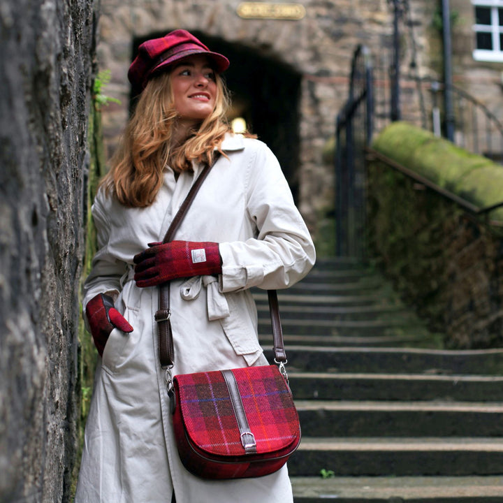 Harris Tweed Beauly Shoulder Bag - Classic Tartan Everyday Bag