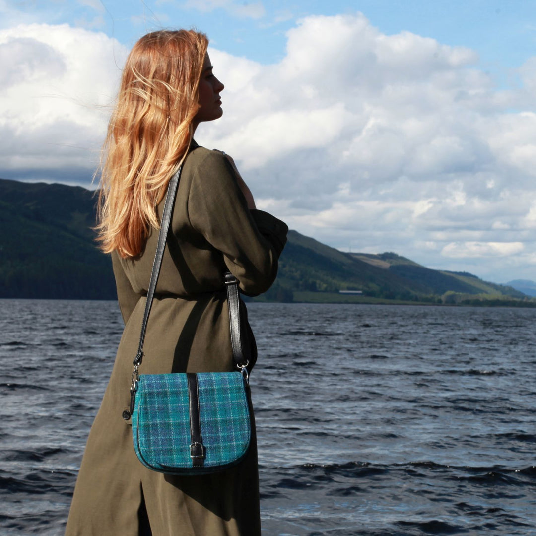 Harris Tweed Beauly Shoulder Bag - Classic Tartan Everyday Bag