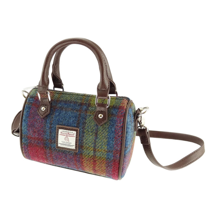 Harris Tweed Kilbride Mini Bowling Bag - Small Shoulder and Handbag