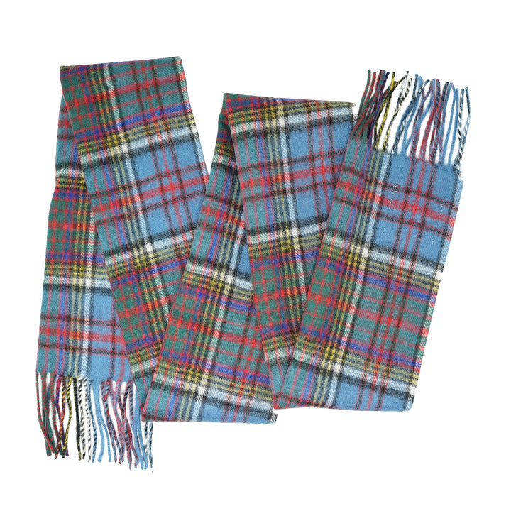 Tartan of Scotland 100% Pure New Wool Clan Scarf - Anderson