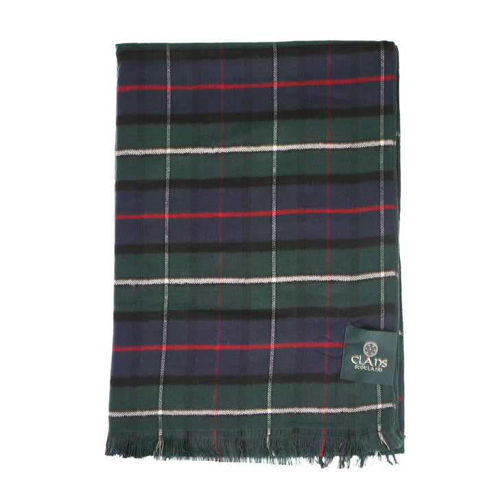 The Highland Wrap: Reversible Ultra-Soft Tartan Stole - Mckenzie