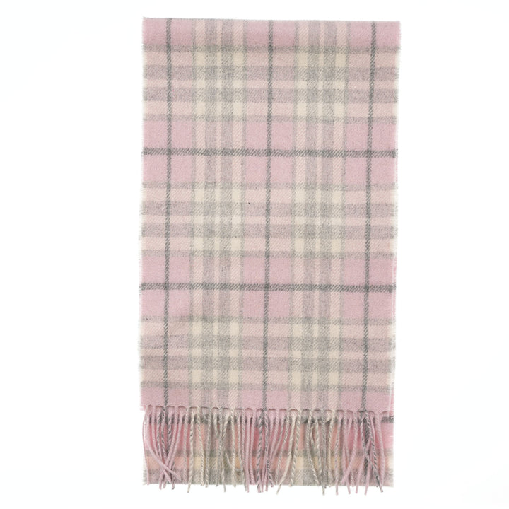 Tartan Weaving Mill 100% Pure Cashmere Scarf – Made in Scotland - THOMSON PINK