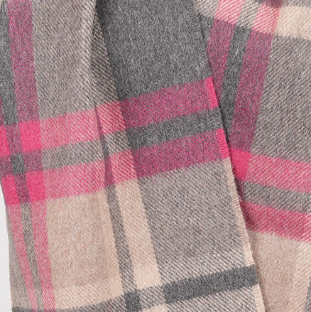 Tartan Weaving Mill 100% Pure Cashmere Scarf – Made in Scotland - AMPLIFIED RUBY