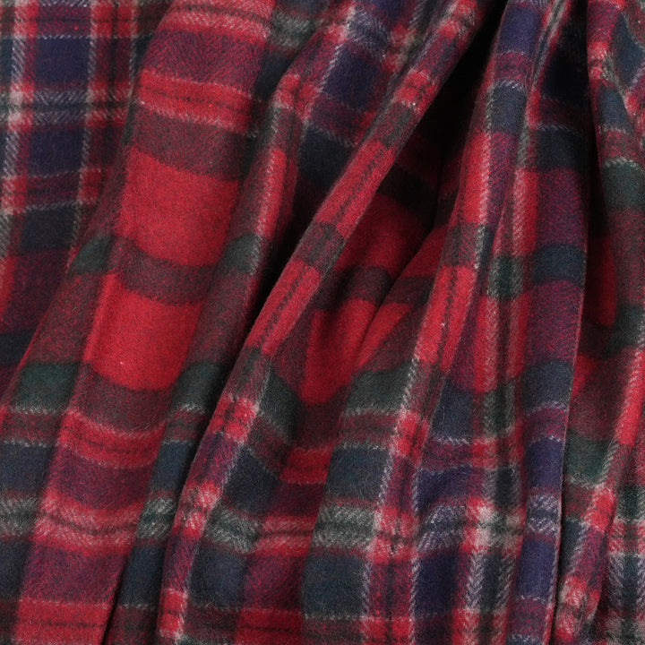 Scottish Tartan Wool-Blend Blanket Throw – Highland Comfort - MACFARLANE