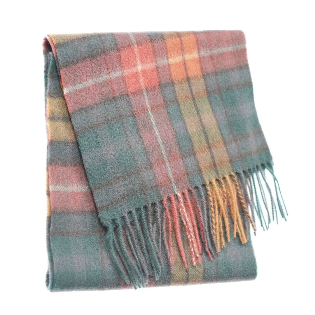 Edinburgh 100% Lambswool Scarf – Premium Soft Wool Wrap - BUCHANAN ANTIQUE