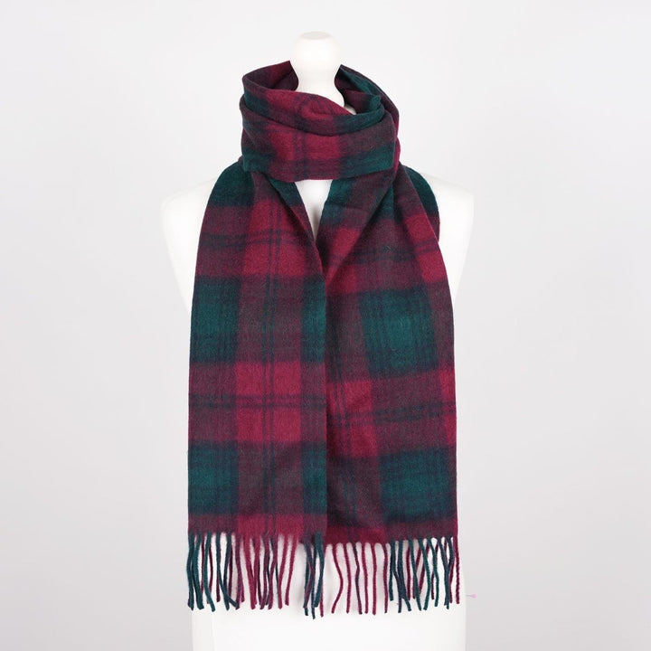 Edinburgh 100% Lambswool Scarf – Premium Soft Wool Wrap - LINDSAY