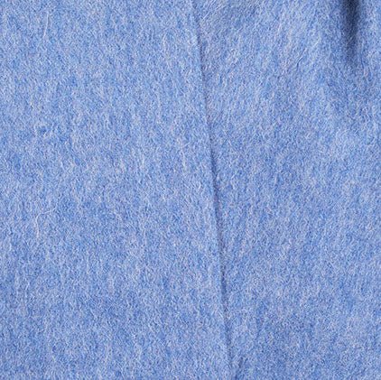 Edinburgh 100% Lambswool Scarf – Premium Soft Wool Wrap - SOFT DENIM