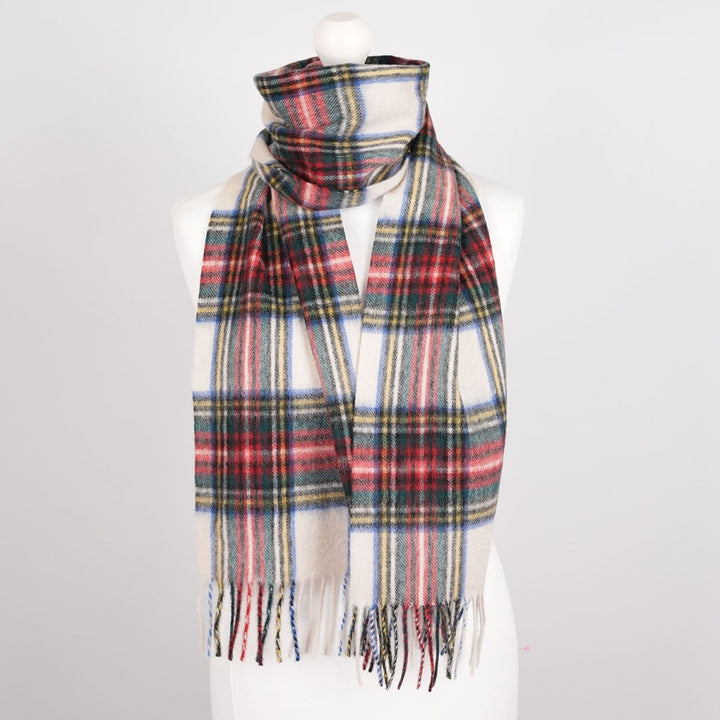 Edinburgh 100% Lambswool Scarf – Premium Soft Wool Wrap - STEWART DRESS