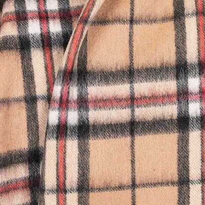 Edinburgh 100% Lambswool Scarf – Premium Soft Wool Wrap - THOMSON CAMEL