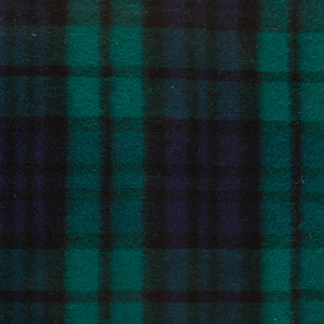 100% Lambswool Blanket Black Watch - Dunedin Cashmere