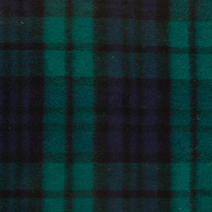 100% Lambswool Blanket Black Watch - Dunedin Cashmere