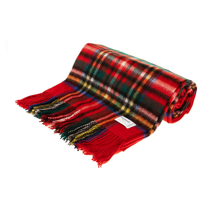 100% Lambswool Blanket Stewart Royal - Dunedin Cashmere