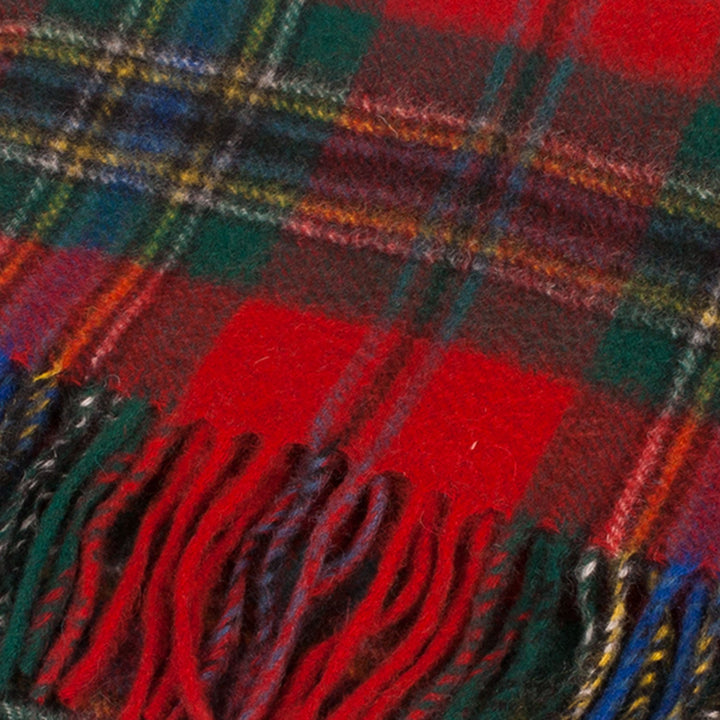 Cashmere Scottish Tartan Clan Scarf Maclean Of Duart - Dunedin Cashmere