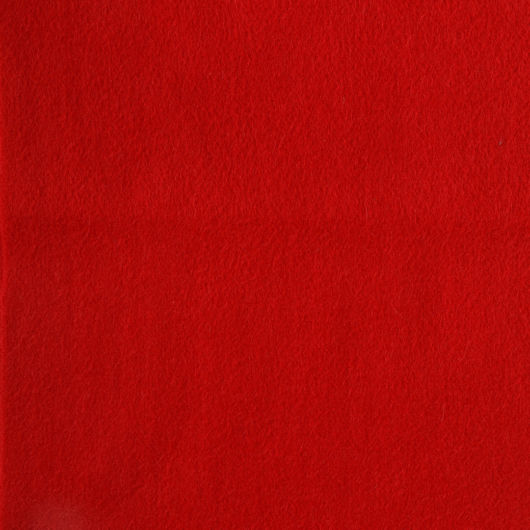 Edinburgh 100% Lambswool Scarf Red Rouge - Dunedin Cashmere