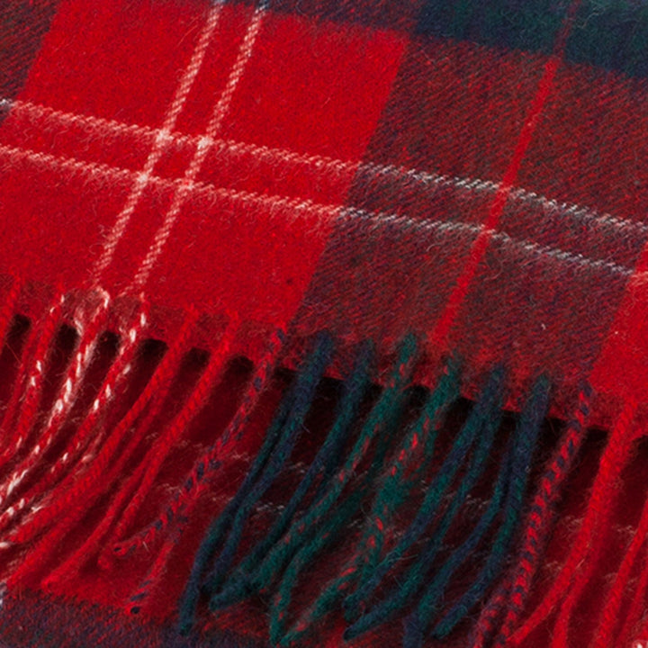Lambswool Scottish Tartan Clan Scarf Chisholm - Dunedin Cashmere