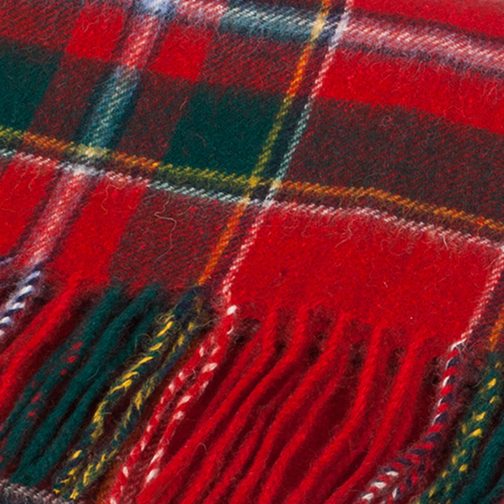 Lambswool Scottish Tartan Clan Scarf Drummond Of Perth - Dunedin Cashmere