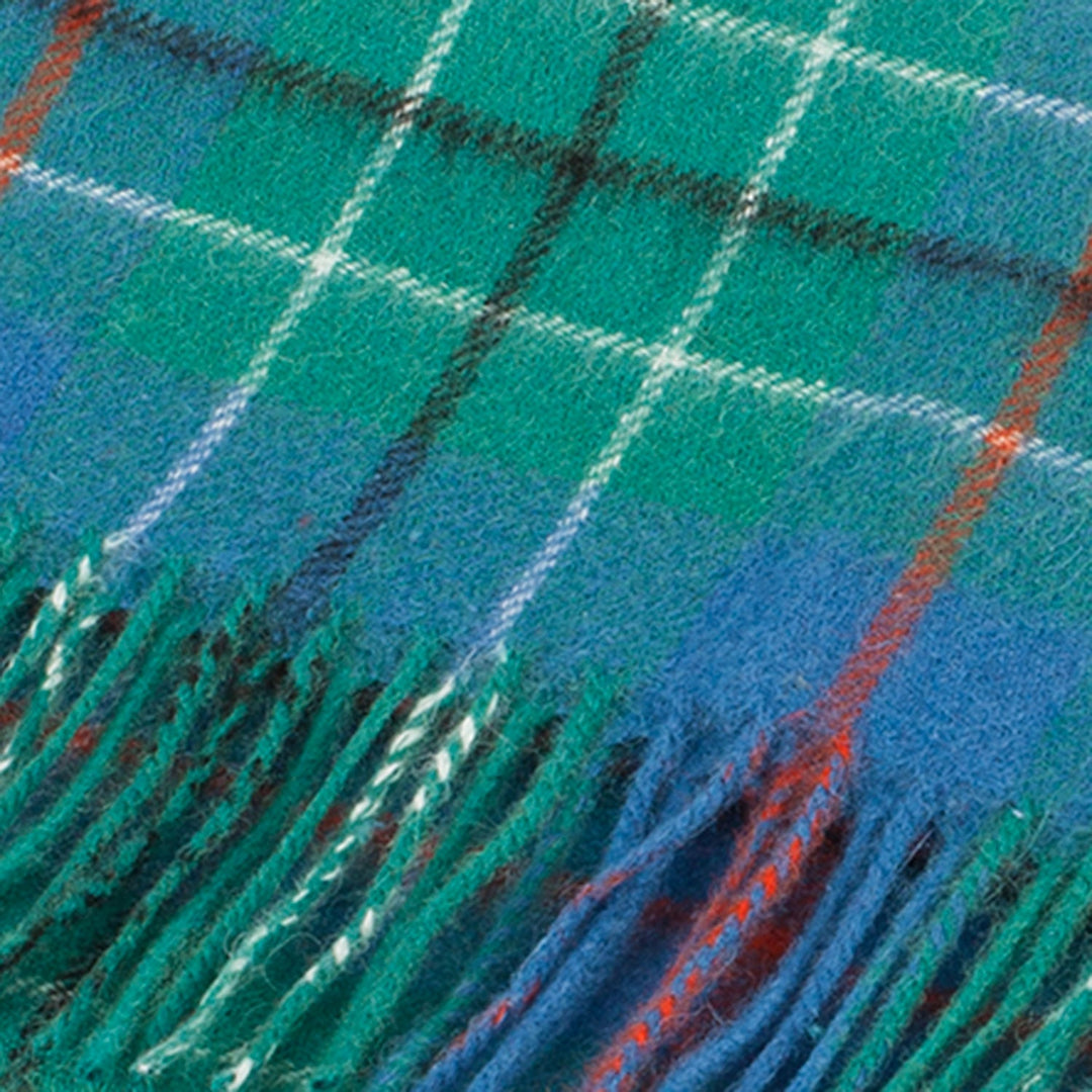 Lambswool Scottish Tartan Clan Scarf Duncan Ancient - Dunedin Cashmere