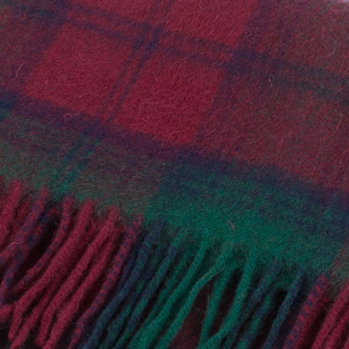 Lambswool Scottish Tartan Clan Scarf Lindsay - Dunedin Cashmere