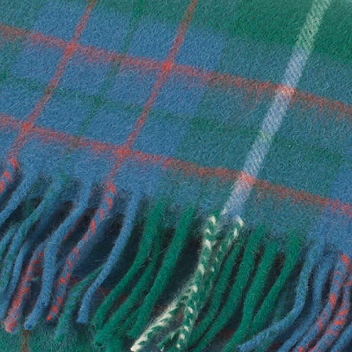 Lambswool Scottish Tartan Clan Scarf Macintyre Hunting Ancient - Dunedin Cashmere